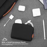 Laptop Sleeve Case 17 Inch Computer Carrying Bag For Lg Gram 17/Dell G7/17.3" Lenovo Legion 5/5I/Ideapad L340/Hp Gaming Pavilion 17/ Envy Laptop 17/17.3" Hp Probook 470,Black