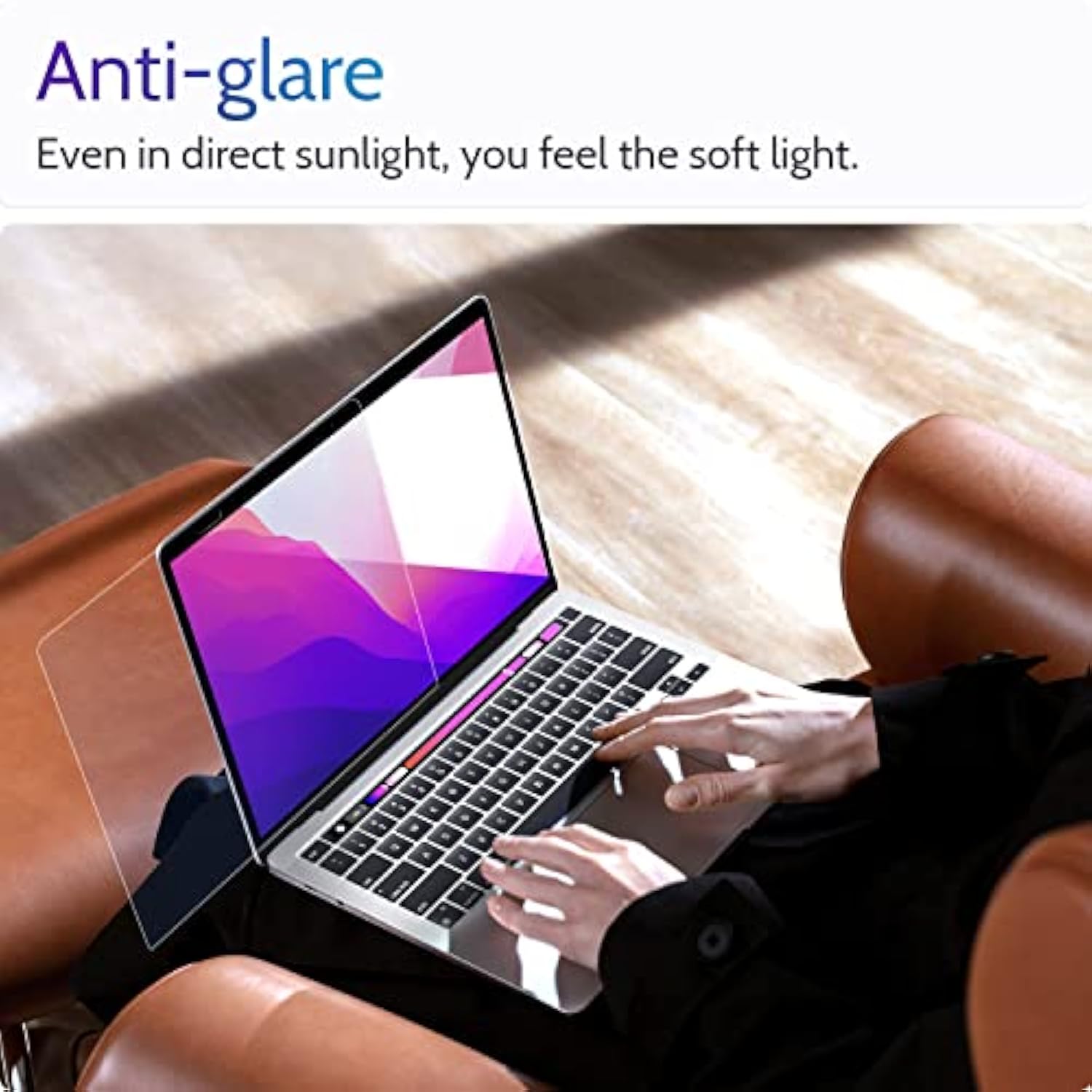 3 Pcs Anti Blue Light Screen Protector Compatible With MacBook Air 13 Inch
