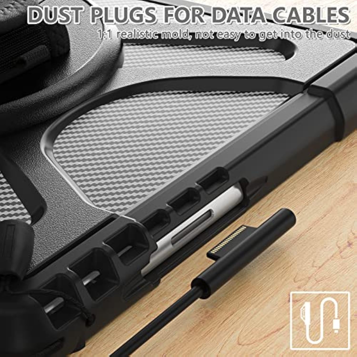 Microsoft Surface Pro 9 Case 13 Inch 2022, Rugged Case For Surface Pro 9 With
