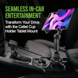 Cellet Car Cradle Holder Compatible for All iPads, Samsung Galaxy Tabs, Amazon Fire, Microsoft Surface