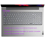 Keyboard Cover Compatible For 2021 2020 Lenovo Ideapad 5 15.6 Inch, Ideapad Fl