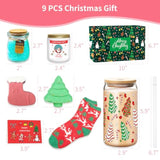 Christmas Gifts For Women, Merry Christmas Gifts Basket Set, Xmas Unique Holiday Gift For Her, Mom, Wife, Girlfriend, Sister, Christmas Gifts For Coworkers Employees