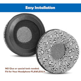 Breathable&Durable Replacement Earpads Cushion Compatible With Wantek Usb Uc600 Usb Uc602 C600M1 V600M1 Binaural F602J35 Monaural F600J35 Headphones Ear Pads