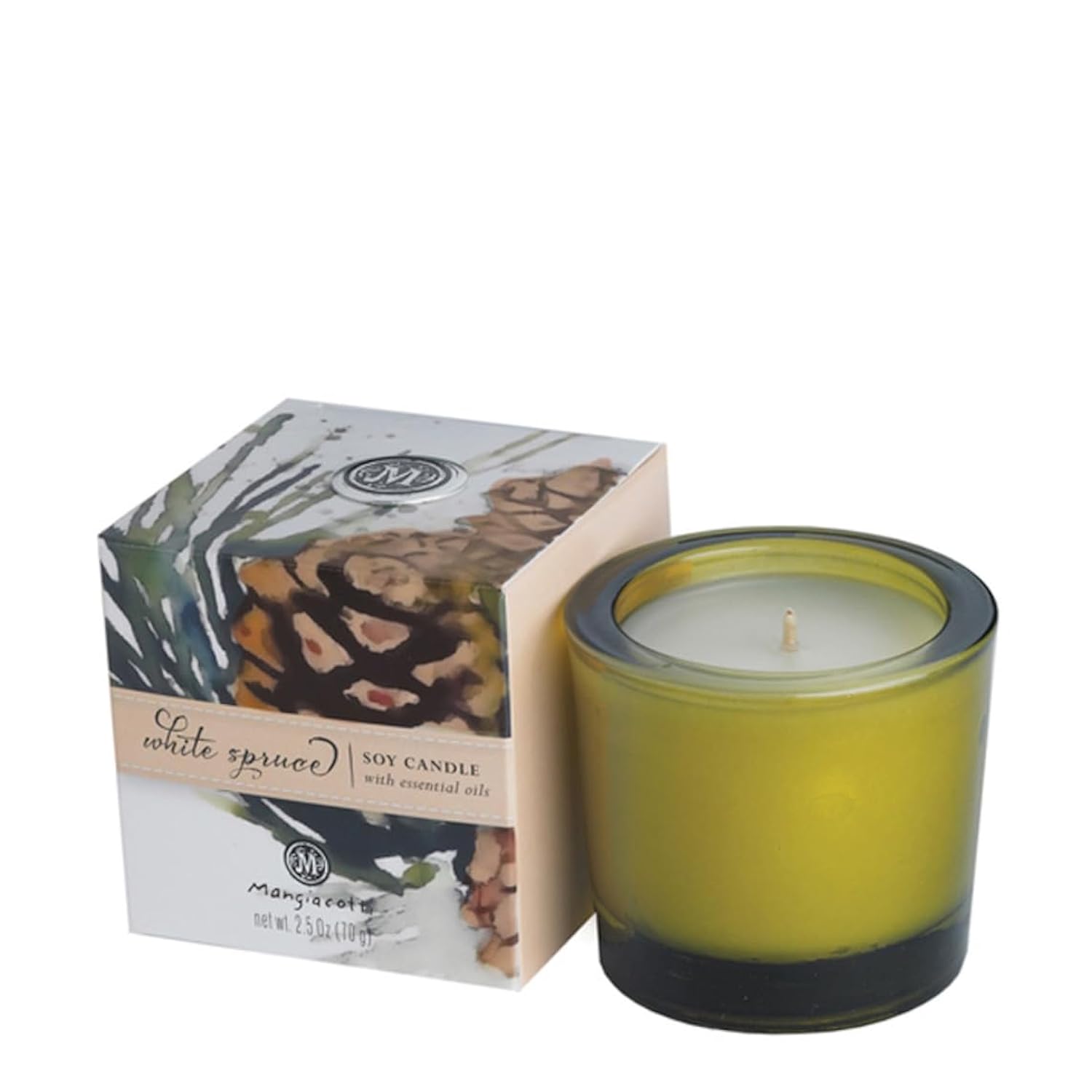 Soy Candle 2.5 Oz (White Spruce)
