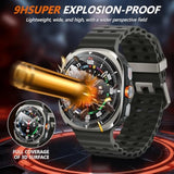 4-Pack Samsung Galaxy Watch 6 7 Screen Protector 9H Anti-Scratch Glass