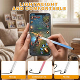 Stylus (10 Pcs), 2-in-1 Stylus Pen for Touch Screen, High Precision and Sensitivity, Suitable for iPad/iPhone//Android Smartphone and Tablets,