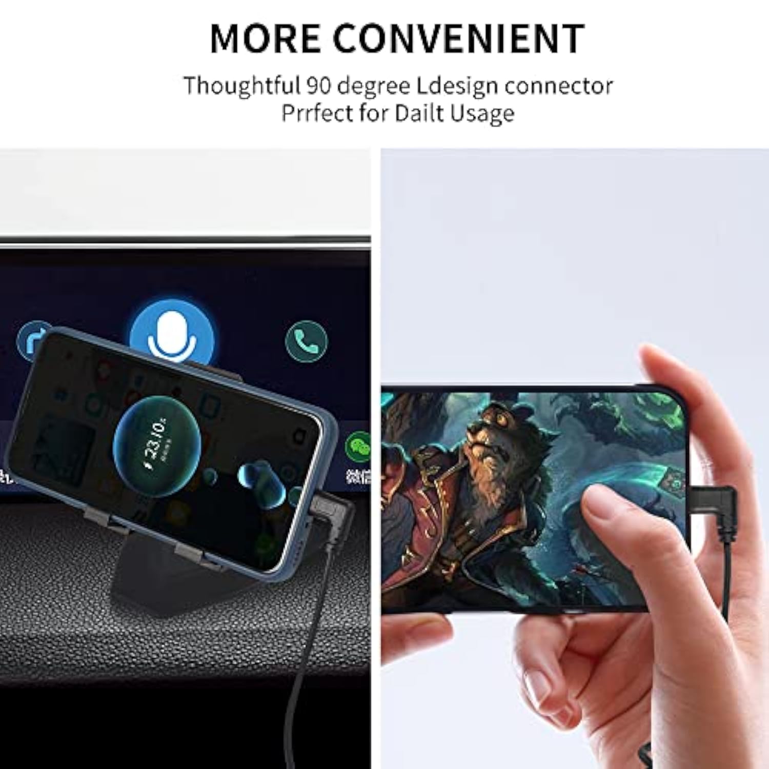 Coiled Usb C Charging Cable Retractable Usb 2.0 To 90 Degree Type C Right Angl