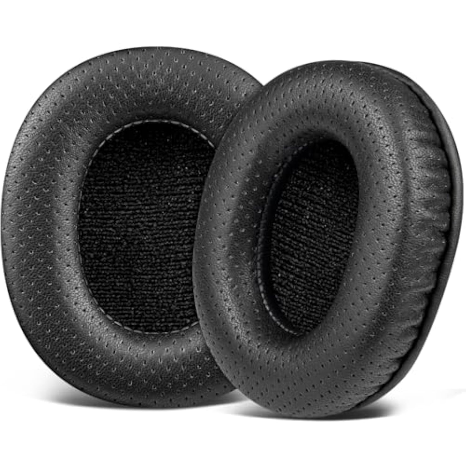 Lambskin Replacement Earpads For Sony Mdr-7506 Mdr-V6 Mdr-V7 Mdr-Cd900St Monitor Headphones, Ear Pads Cushions With High-Density Foam - Black
