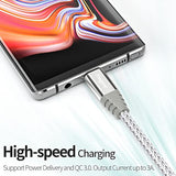 Usb C Extension Cable For Magsafe Charger : 2Pack 6Ft Type C 2.0 Female To Mal