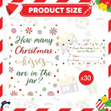 Christmas Guess How Many Kisses Game for Large Groups and Families