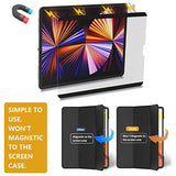 Magnetic Removable & Reusable Paper-Feel Screen Protector, for ipad Air5/4 10.9/ ipad pro11 Inch (2018-2022 Model) Like Paper, Used for Drawing,