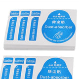 50pcs Dust Removal Stickers, Computer Cellphone Tablet Screen Cleaning Decals, 8 x 5cm Laptop Absorber LCD Dusting Stickers Tools for Cell Phone