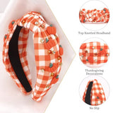 Thanksgiving Press on Nails Medium Almond Fall Pumpkin Turkey Maple Leaf