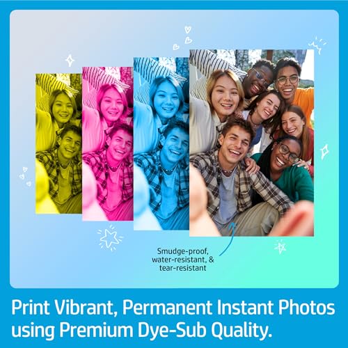 Sprocket Studio Plus 4X6 Wireless Instant Photo Printer, 10 Sheets + Cartridge, Wi-Fi, Premium Dye Sublimation, Compact Home Use, Prints Vibrant Color Pictures, Editing App For Creative Photos