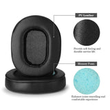 Audio Technica Ath-M50X Earpads, Replacement Ear Pads For Audio Technica Ath M50X M40X M30X M20X Sx1 Msr7 Professional Studio Monitor Headphones Ear Cushion