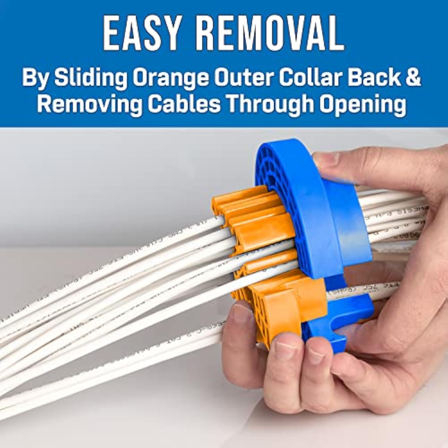 Cable Comb Tool, Wire Comb, Cable Dresser, Bundler, Organizing Tool, Ethernet