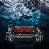 Spigen Rugged Armor Designed for Apple Watch Ultra 2/1 Case 49mm Durable TPU Cover - Black