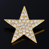 10 Pcs Sliver Rhinestone Buttons Crystal Embellishments For Clothing J