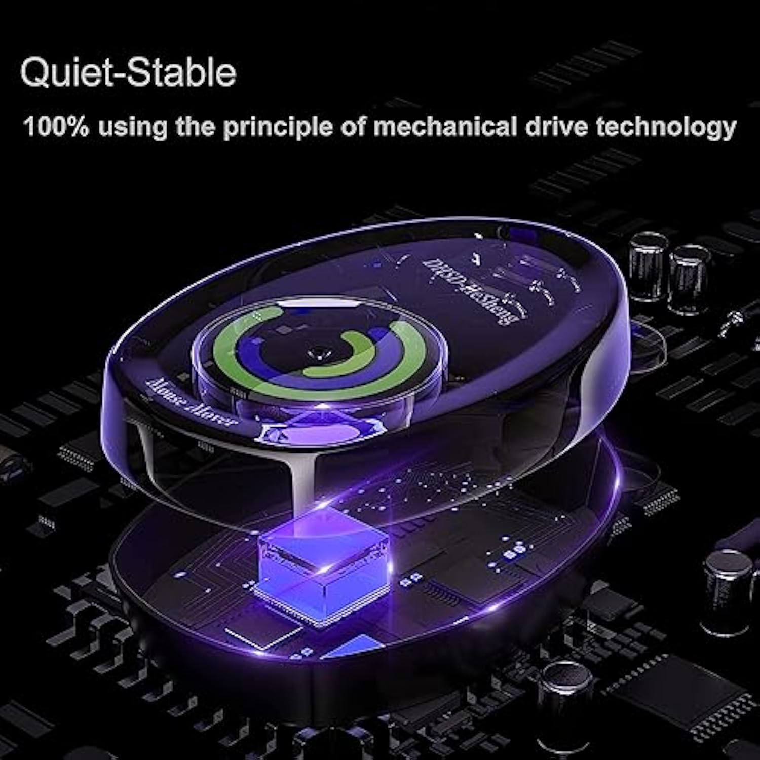 Mouse Jiggler Undetectable, Mouse Mover,For Bluetooth Mouse, Wireless Mouse,Computer,Laptop Pc Mouse,Undetectable & Noiseless Jiggler Simulates Realistic Movement (Black)