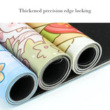 Cute Cat Desk Mat Kawaii Flower Store Desk Pad, Pink Switch Large Gaming Mouse Pad, Funny Florists Deskmat Mousepad, Anime Laptop Keyboard Pad Office Home Decor For Women Girls, Kitty