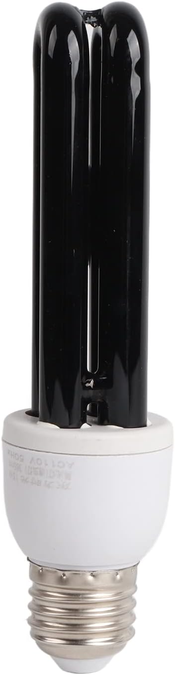 15W Blacklight CFL Bulb UV Party Light Blacklight Lamp for Clubs Events and Decorative Lighting