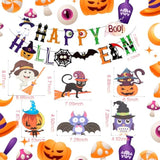 Halloween Party Decoration Set – Banner, Balloon Arch, Ghost & Spider Balloons