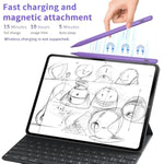 Stylus Pen For Apple Ipad 2025-2018, Faster Charge Apple Pencil For Ipad, With Tilt Sensitivity & Palm Rejection & Magnetic, Compatible Ipad 10/9/8/7/6, Pad Air 3/4/5, Pro 12.9"/11", Mini 6/5, M2, M4