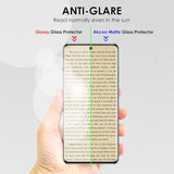 Matte Screen Protector for OnePlus 12, Tempered Glass - 2 Pack, Anti Glare, Anti-Fingerprint, Edge to Edge Protection, Soft Touch, 9H Scratch