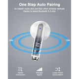 Wireless Ear Buds Bluetooth 5.3 Earbuds, Iphone 17 16E Earphones Headphone For Iphone 16 Pro Max/15/14/13, Samsung Galaxy A17 S25 Ultra, Google Pixel 10 9, Oneplus, Apple Air Pods Android Buds In Ear