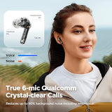 Air5 Pro Hi-Res Wireless Earbuds, LDAC & aptX Lossless, Audiophile-Grade Sound with Wide Soundstage, 37H Playtime, Bluetooth 5.4, IPX5 Waterproof,
