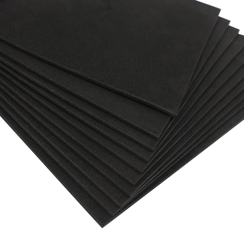 10 Pcs 2 Mm Self Adhesive Foam Sheets Eva Foam Paper Foam Handicraft Sheet Sti