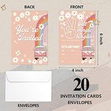 10Th Birthday Fill-In Invitations Cards With Envelopes (20 Count)?Out Single Digits 10Th Birthday Party Supplies Decorations, Birthday Invites For Boys/Girls - A43