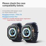 Spigen EZ Fit Tempered Glass Screen Protector for Apple Watch Ultra 2, Apple Watch Ultra (49mm) - 2 Pack