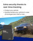 Obd Gps Tracker For Cars & Trucks 4G Lte Real-Time Vehicle Tracking Device With Sim Included Plug & Play Car Locator, Hidden, Alerts, 30-Day Trial