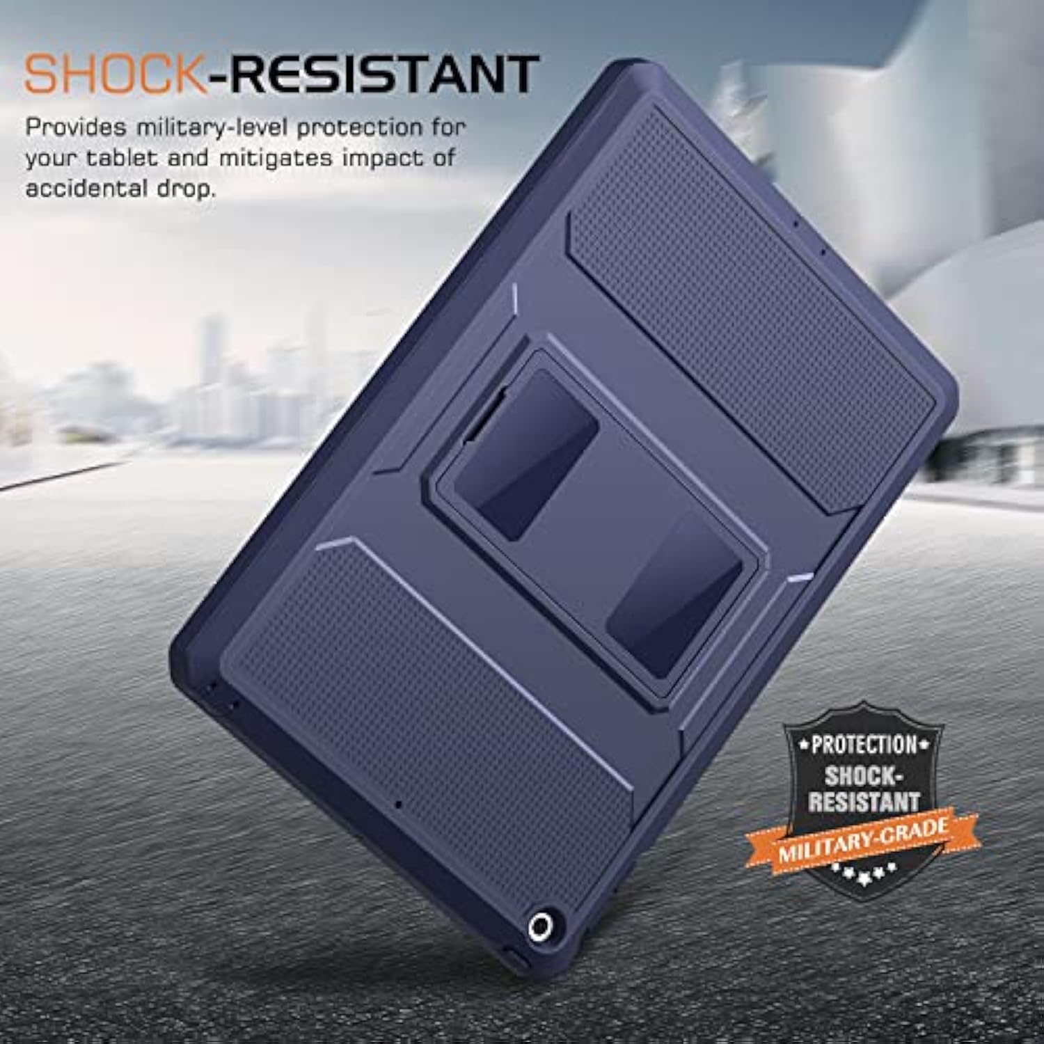 MoKo Case for iPad 9.7 2018/2017, iPad 6th Generation/iPad 5th Generation - Sh