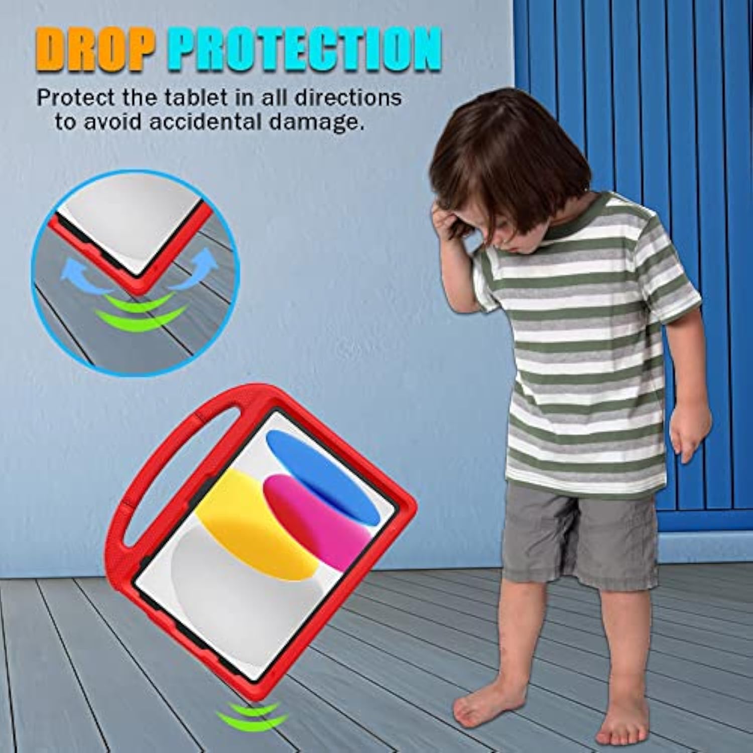 New Ipad 10Th Generation Case For Kids 10.9 Inch 2022, Ipad 10.9 Case 10Th Gen