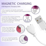 2 Pack 6Mm Magnetic Usb Dc Charger Cable Sex Toy Charger For Vibrators Dildos Adult Toys Massagers Usb To Dc Adapter For Vibrator Chargers, Wand Chargers