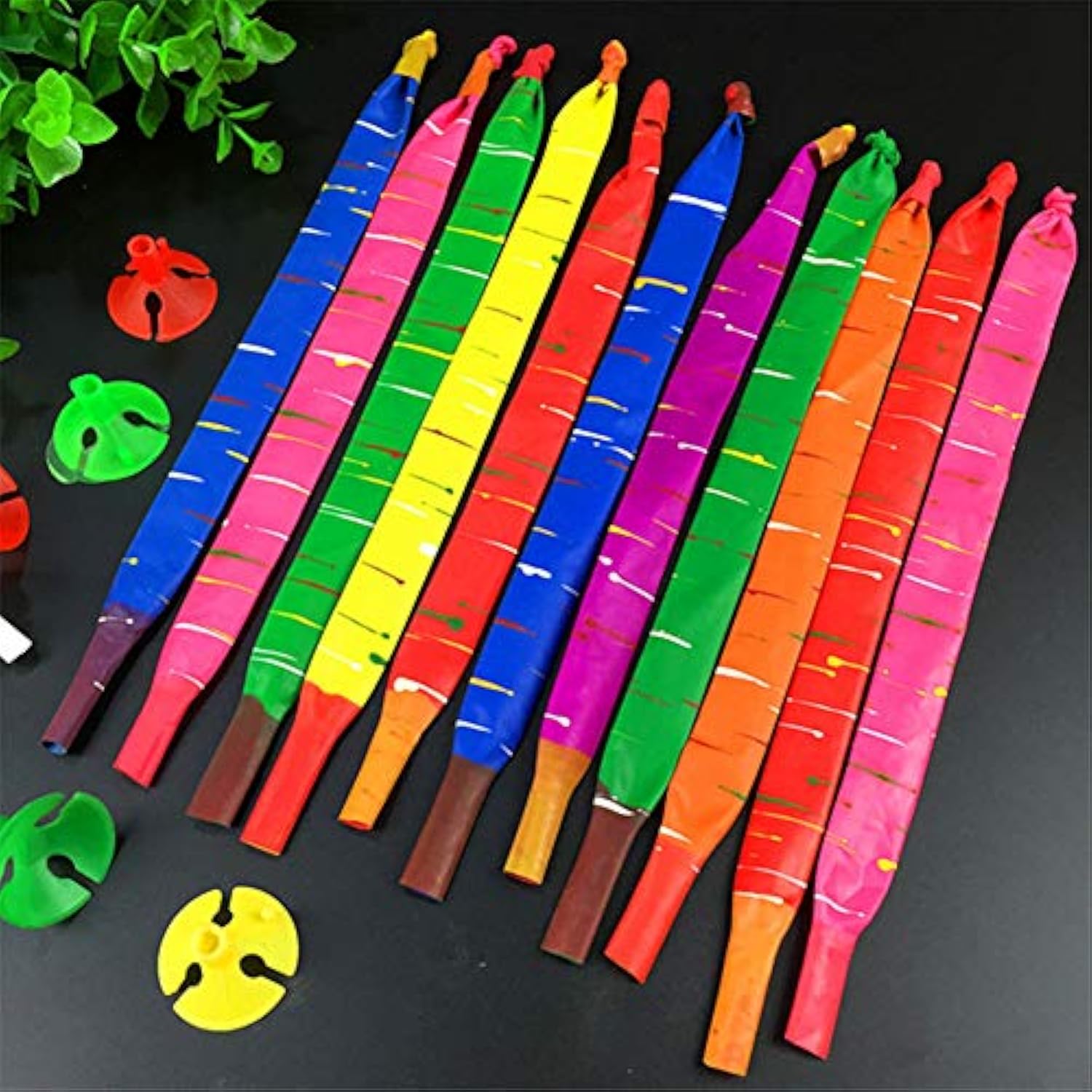 Xbling Long Balloons For Balloon Animals Twisting Balloons - 100Pcs Balloon Animal Kit 260Q Balloons Magic Balloons For Birthday Party Decorations