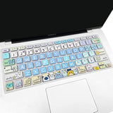 Silicone Keyboard Cover Skin For Old Macbook Air 13.3 Inch (A1466/A1369), Macb