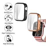 Watch Cases Compatible With Trendia Tg09 1.83” Smart Watch, Tpu Case With Screen Protector, Protecting Watch Body & Screen, Black