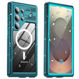 For Samsung Galaxy S25 Ultra Waterproof Case, [Fit For Magsafe] [Ip68 Underwater] [12Ft Military Shockproof], Built-In Screen & Lens Protector, Full Body Protection For S25 Ultra 6.9", Teal