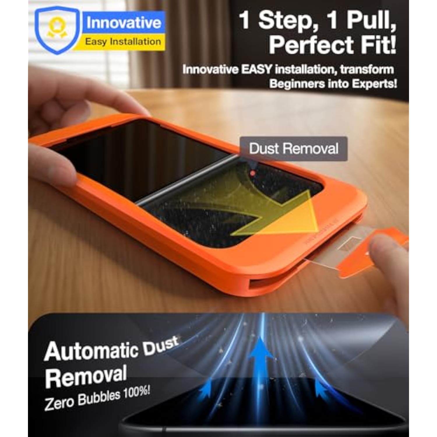 2-Pack Unbreakable 9H+ Screen Protector for iPhone 16 Pro Max [6.9"], 12FT Drop, Full Coverage