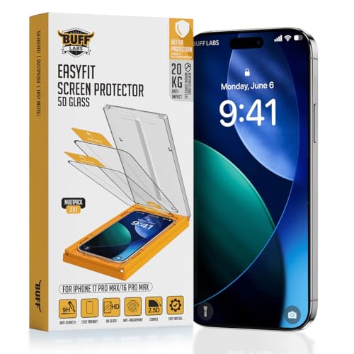 2-Pack Screen Protector for iPhone 17 Pro Max