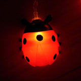 Ladybugs Fairy String Lights? 10 Plastic Red Leds 5.5Ft Copper Wire Battery Powered Best Decoration Lights For Christmas