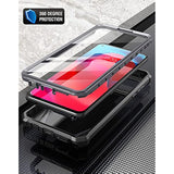 Guardian Series Case Designed For Moto G Stylus 5G (2021), Model # Xt2131,Full-Body Hybrid Shockproof Bumper Cover With Built-In Screen Protector, Black