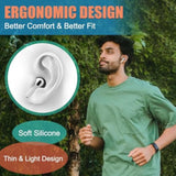 5 Pairs For Airpods 4 Ear Tips Cover, Silicone Airpod 4 Earbuds Cover Anti Slip Soft Air Pod 4 Accessories Compatible With Airpods 4Th Generation 2024 [Fit In Charging Case] - 5 Color