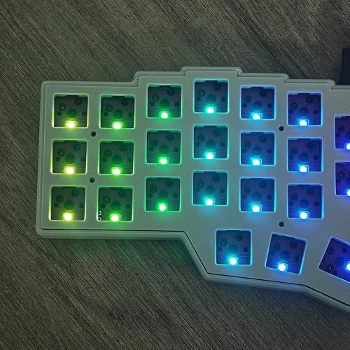 Split Keyboard Corne V4.1 46 Keys Ergonomic Hotswappable 40% Layout 3D Pla Rgb Qmk Vial All Key Programmable Mini Independent Gaming Keyboard Kit