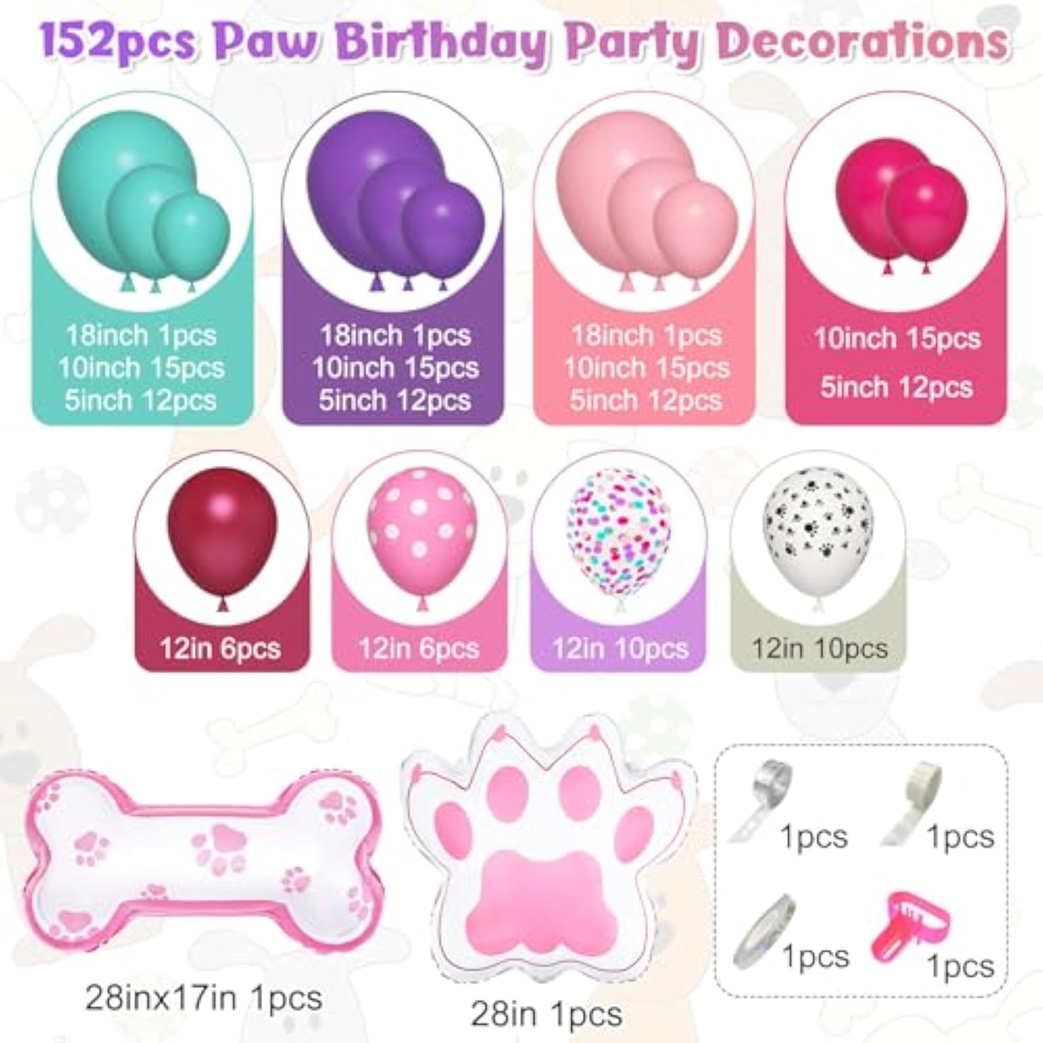 100Pc Hawaiian Luau Balloon Kit – Multicolor Hibiscus Latex Balloons for Tropical Parties