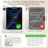 JETech Magnetic Case for iPad Pro 11 Inch All Models, and iPad Air 5/4 (10.9-i