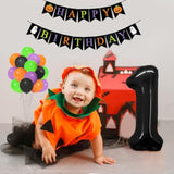 Halloween Decorations Black Orange Purple Green Balloons 40 Inch Party